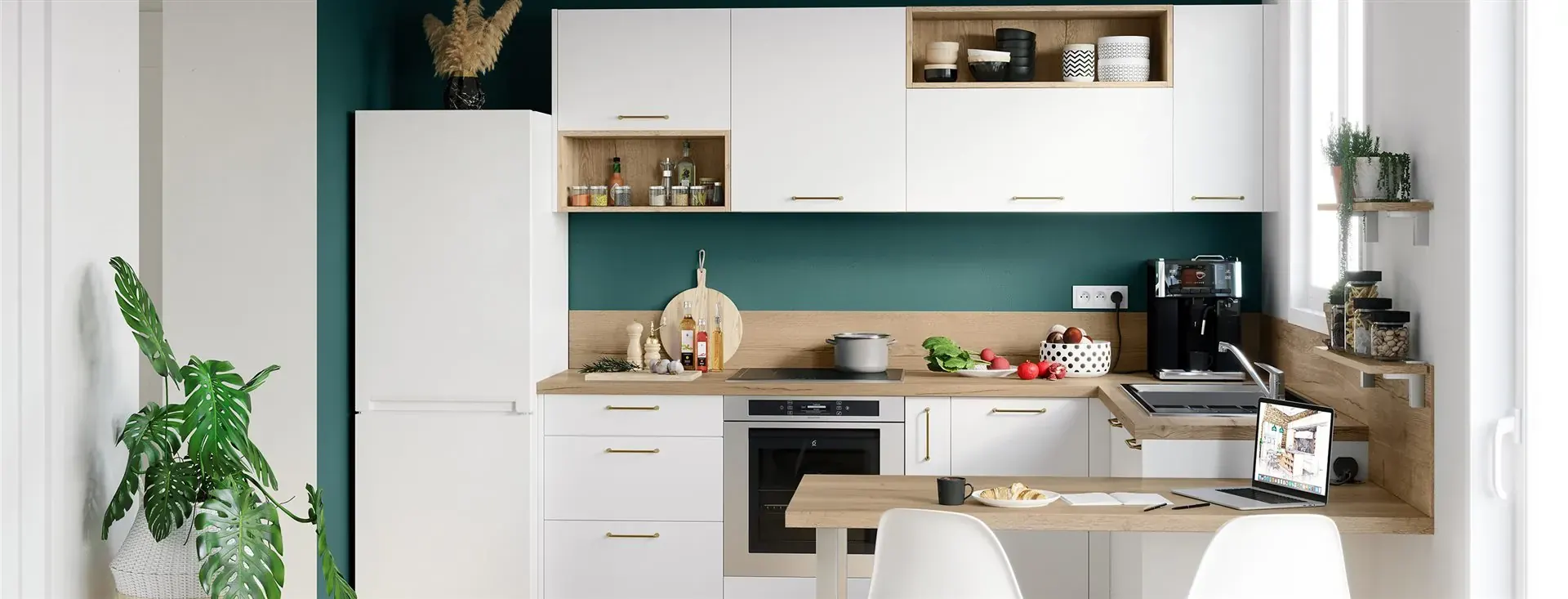 Petite cuisine moderne optimisée