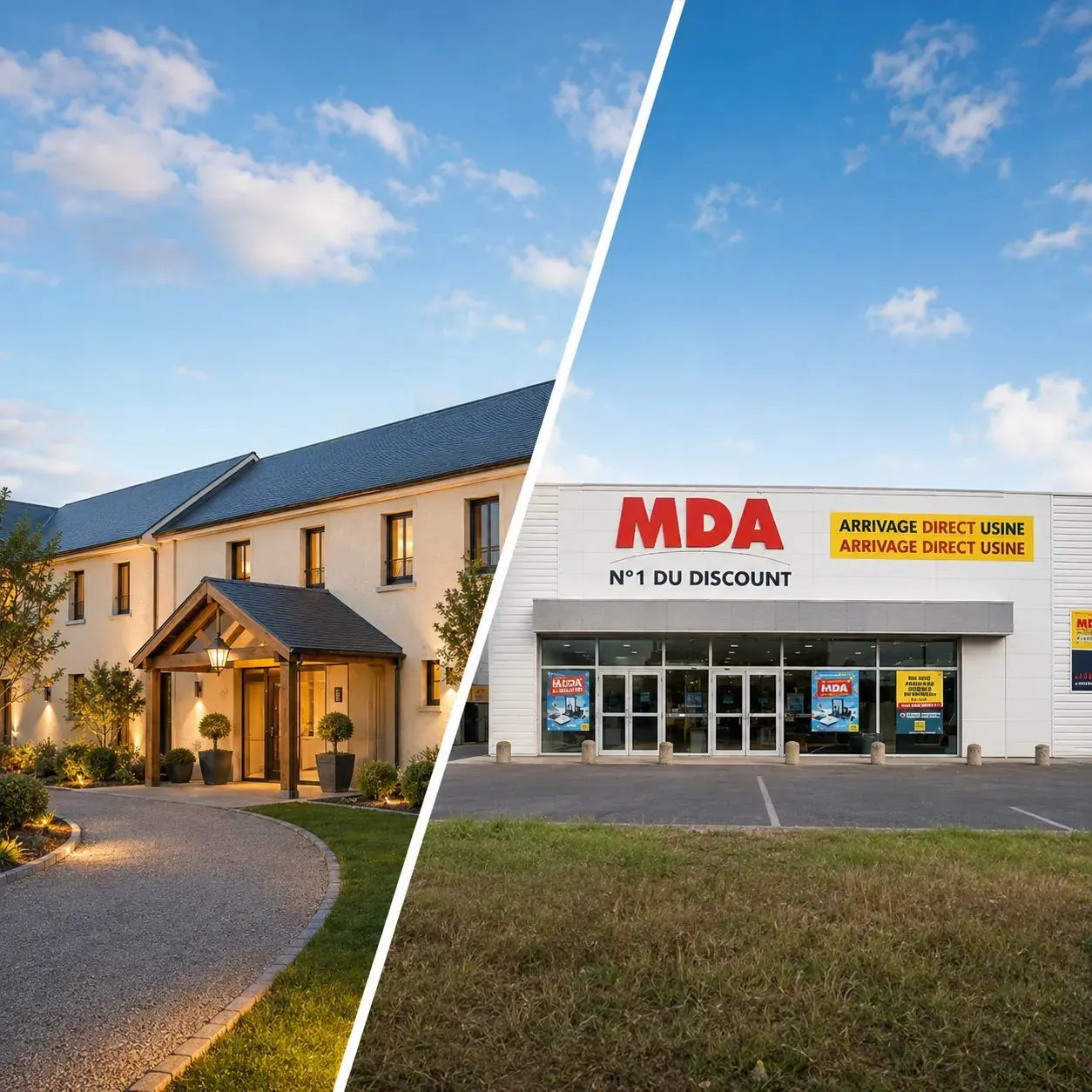 Montage photo de projets professionnels pour hôtels, gîtes et MDA